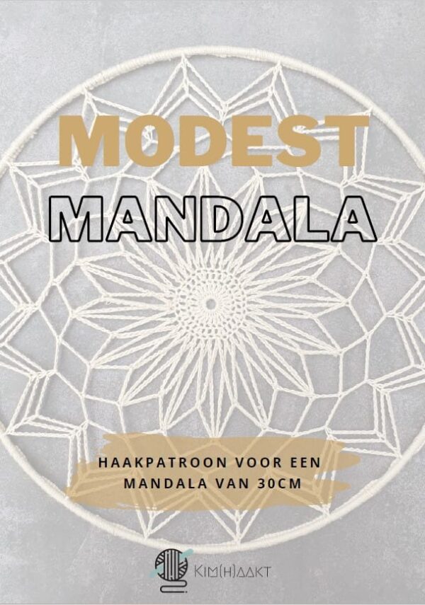 Modest Mandala Haakpatroon Nederlandse termen - Afbeelding 8