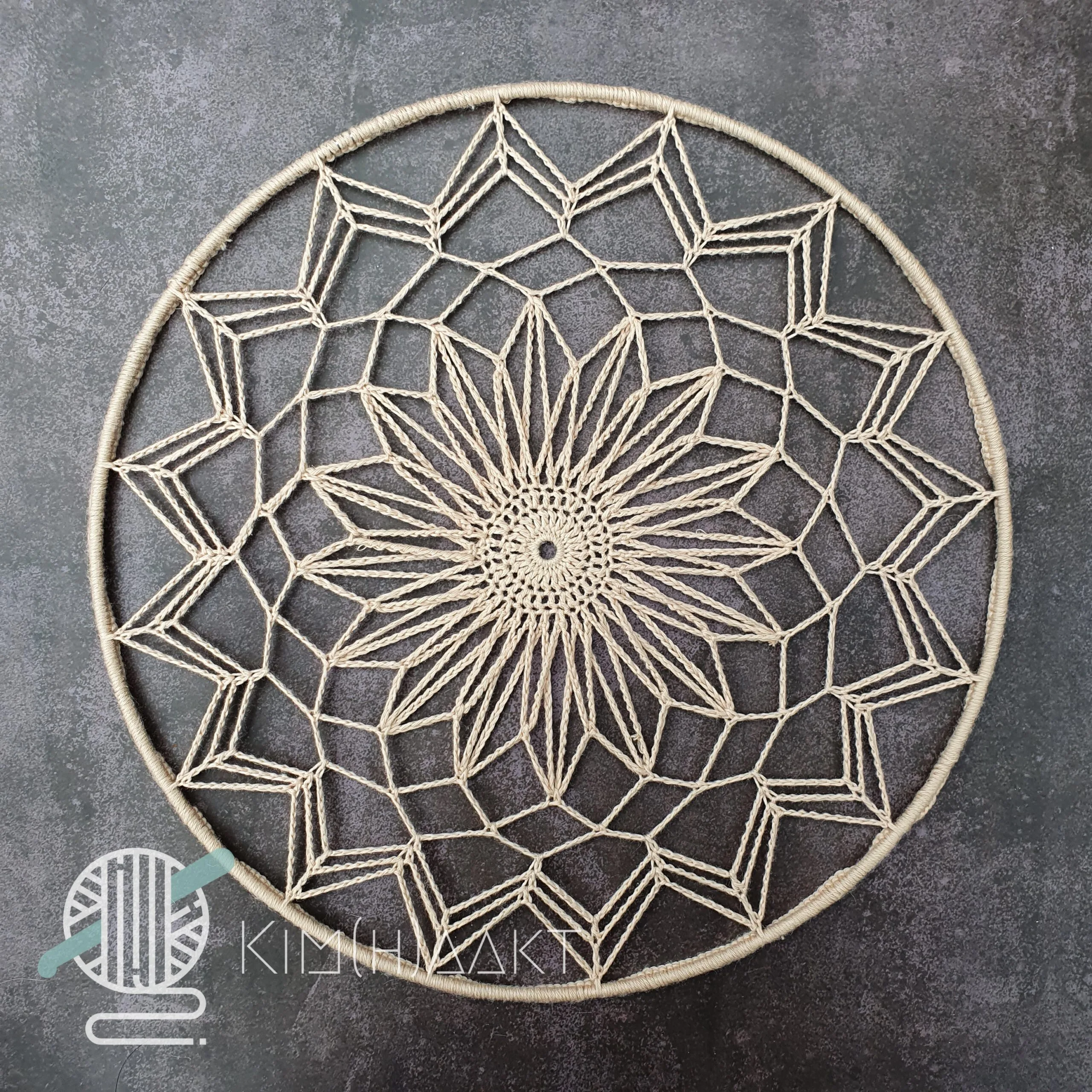 Modest Mandala Haakpatroon Nederlandse termen