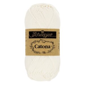Scheepjes Catona 25 gram - 105 - Bridal White