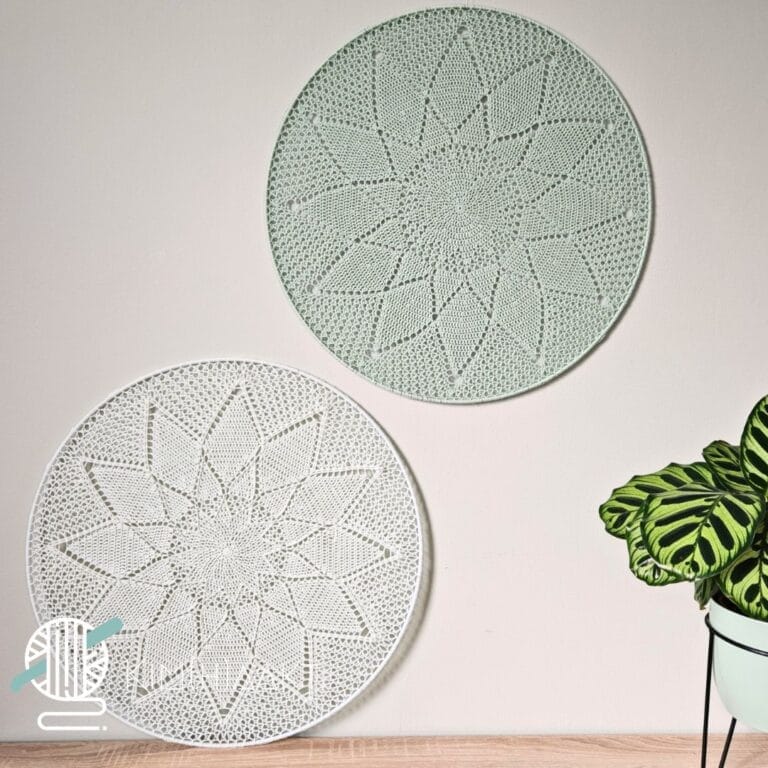 mandala haken 50 cm solar storm mandala