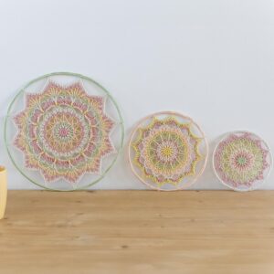 mystic kaleidoscope mandala crochet pattern