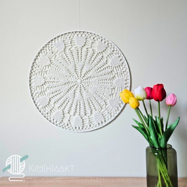 Tulip Field Mandala Nederlandse termen - Afbeelding 3