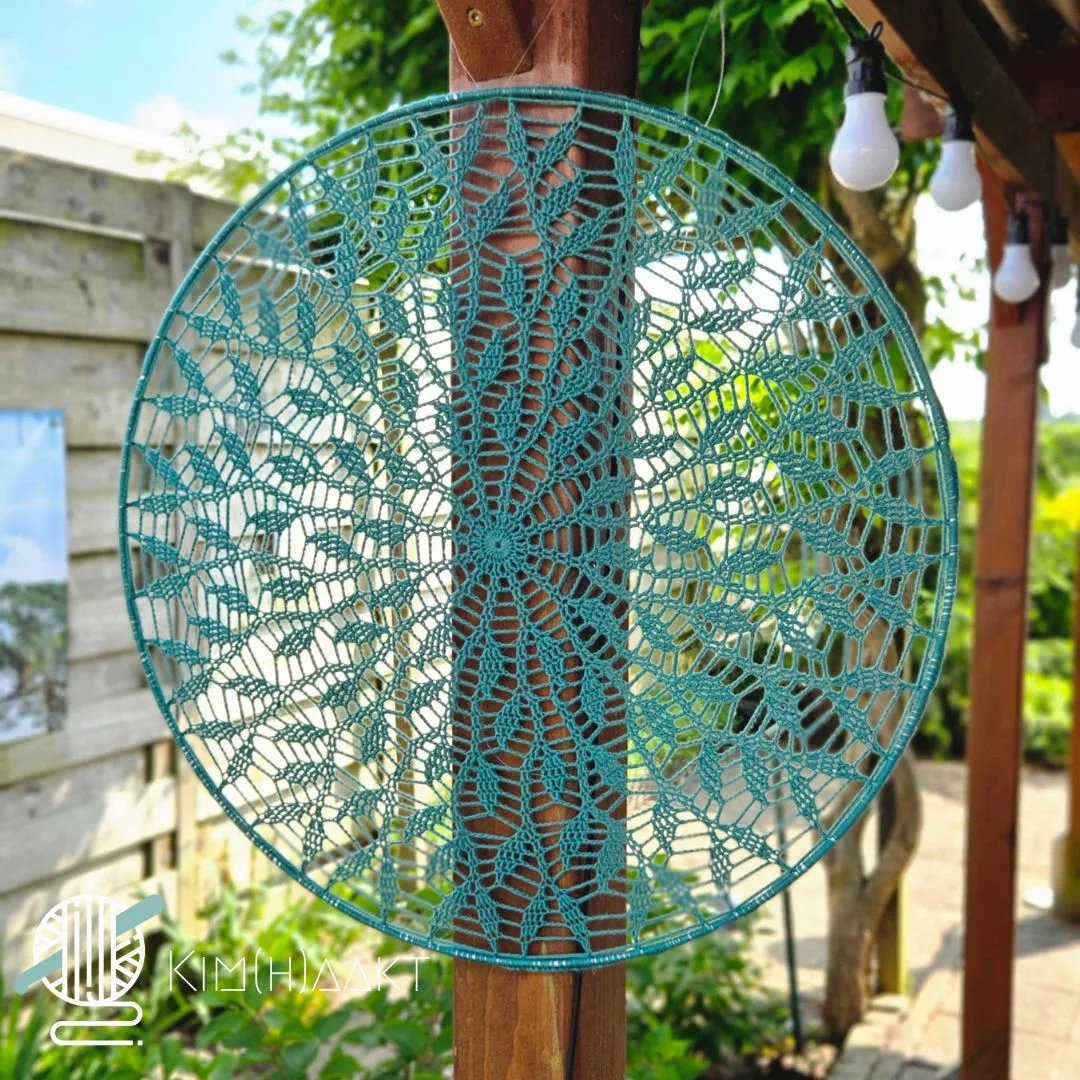 mandala 50 centimeter - summer leaves mandala