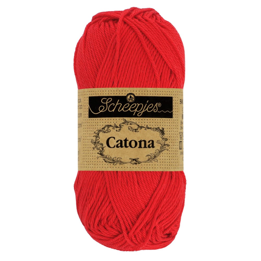 Scheepjes Catona 25 gram - 114 - Hot red