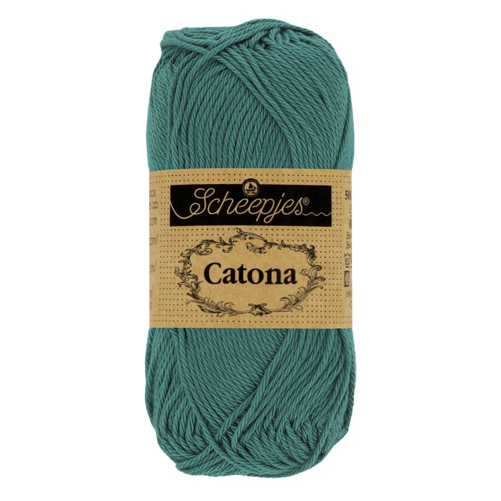 Scheepjes Catona 25 gram - 391 - Deep Ocean Green